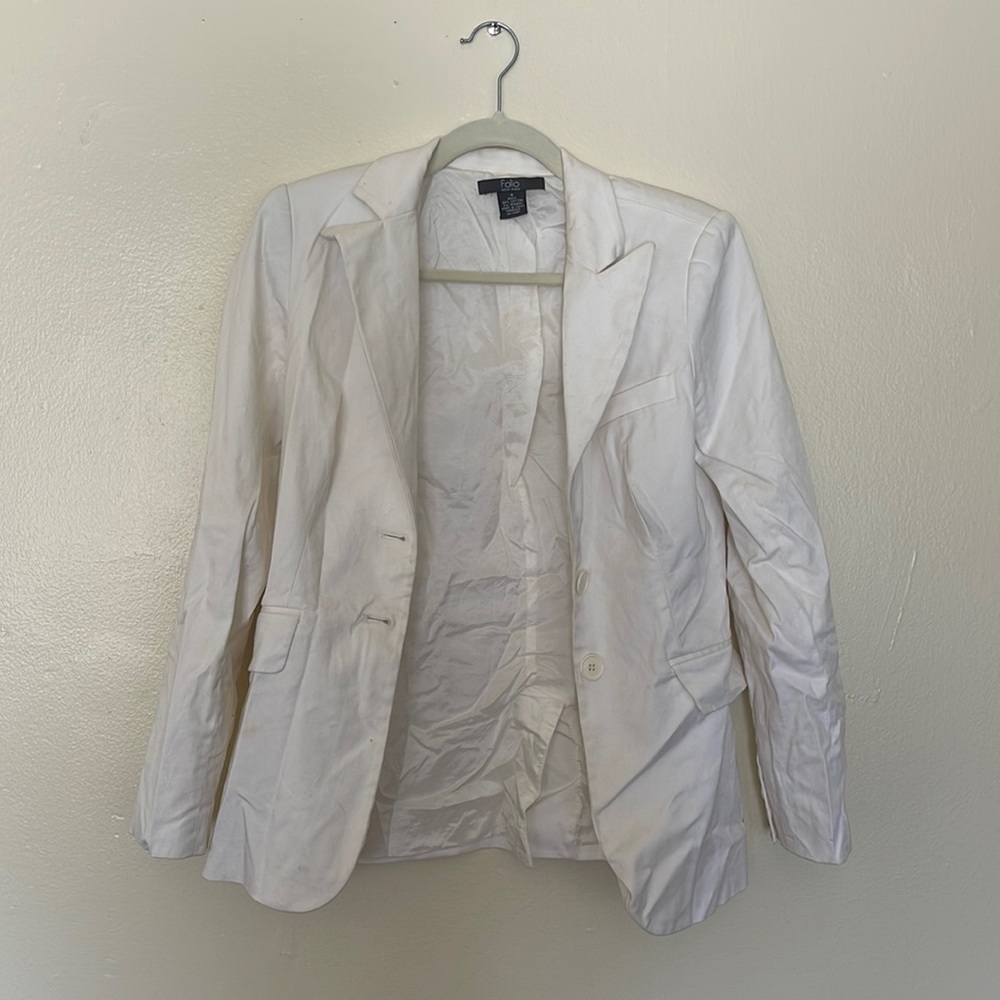 White Blazer